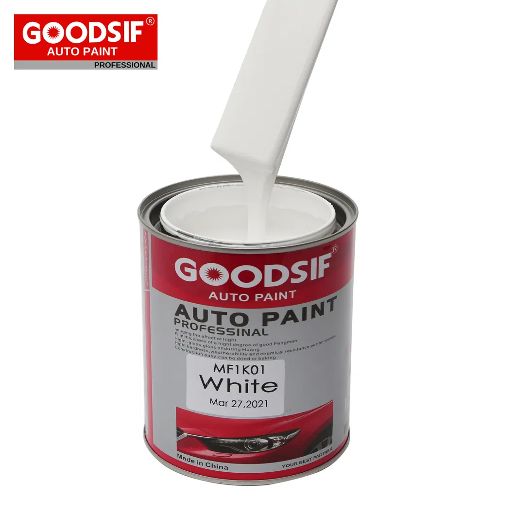 1K 2K Solid Basecoat Car Paint Supplier Customizable Automotive Metallic Car Coating Wrap Accessory Auto Refinish Varnish Paint